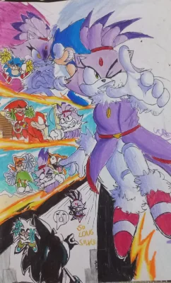Blaze the cat