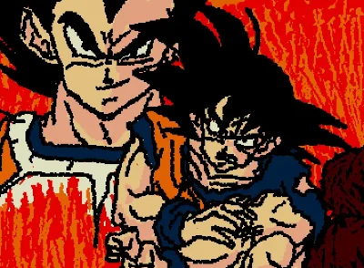 Goku and Vegeta