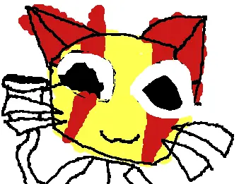 this VERY BAD DRAWING OF ~SCRAPS~