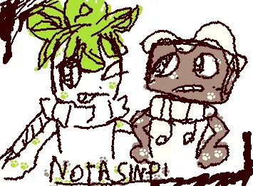 Sprout and cosmo but I drew it in this website