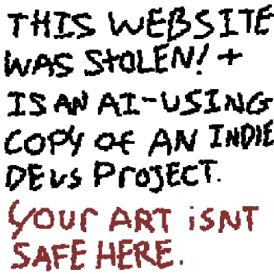 YOUR ART IS MOST LIKELY BEING STOLEN TO TRAIN AI, JIGGLYPAINT IS THE ORIGINAL.