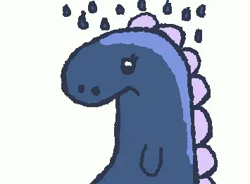 Sad Dinosaur