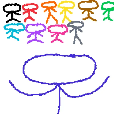 color of stickman