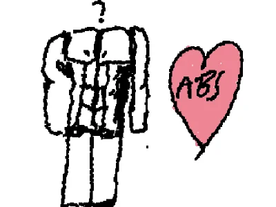 dwayne drawing for you is abs
