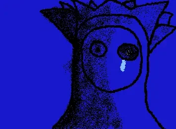 jester in blue