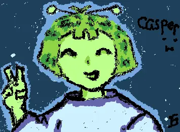 Casper the alien