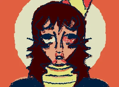 I haven't posted in a while but heres Anya from Mouthwashing <3