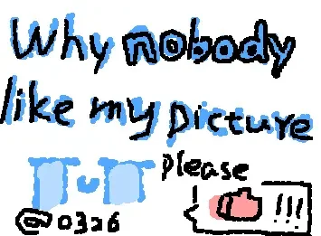 why nobody like my picture?