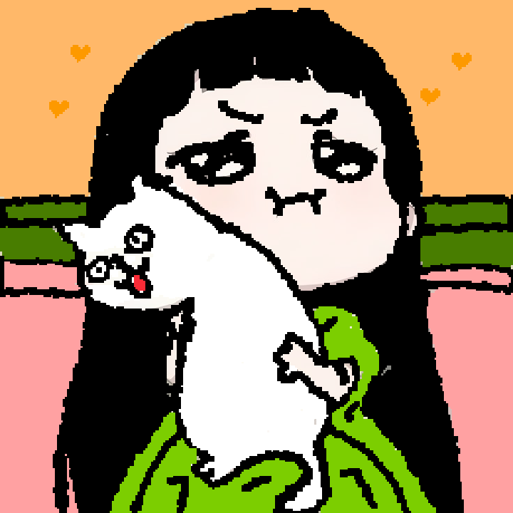 love of the cat 💚