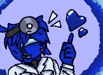 Blue again
