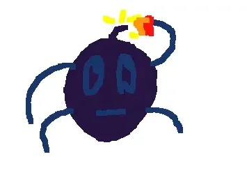 Bomb killing itself