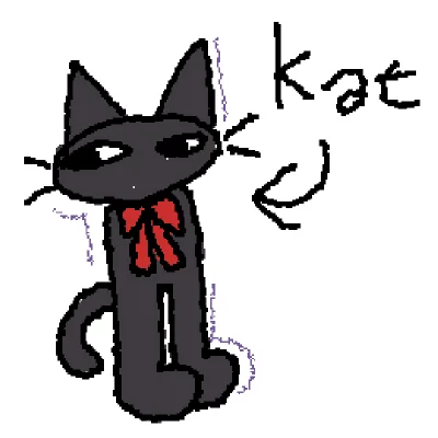 Cat named Kat. He's a cool cat