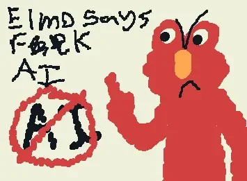 Elmo says no to ai