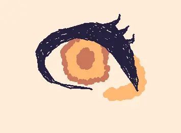 golden sunset eye