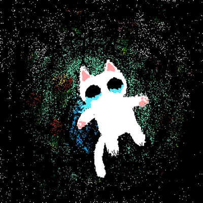 伤心的小猫
