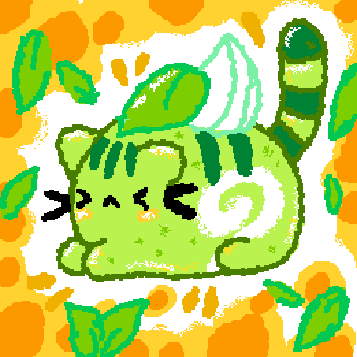 lime swiss roll pusheen
