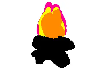 Fire and logs