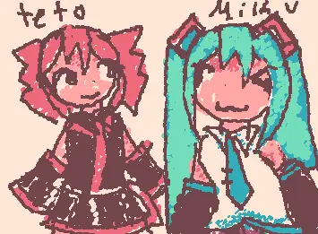Miku and Teto