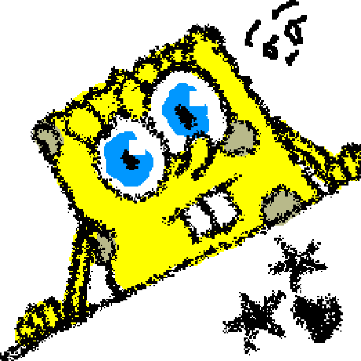 Spongebob staring at your soul