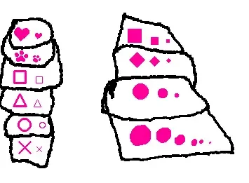 wiggly marker sizes