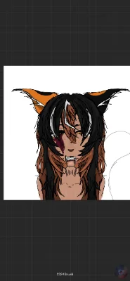 Almost finished mapleshade (humanized) art
