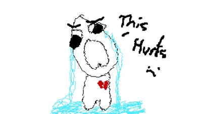 Crying man
