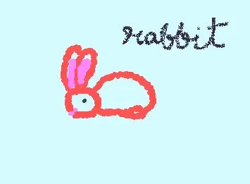 My first rabbit