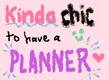 Kinda chic to have a planner