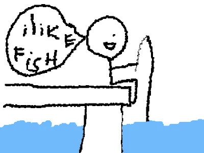 I like fish