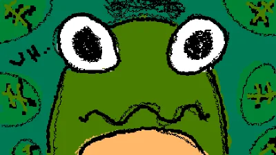 Mesmorised Froggy