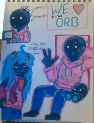 One more. IS THAT HATSUNE ORB-KU?????