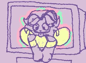 Bee in a TV