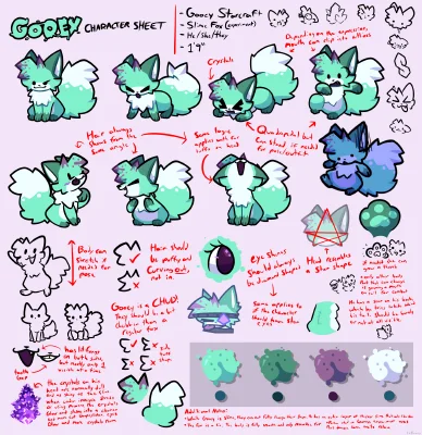 LeGooey jist dropped the new sprites for gooey and flora
