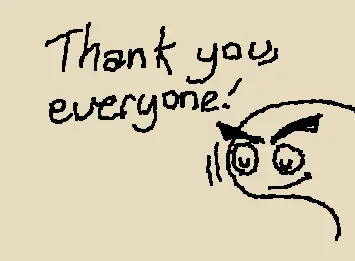 thank you all!