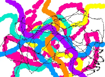 collision of external stress.