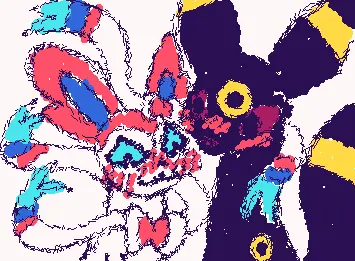 Sylveon x Umbreon
