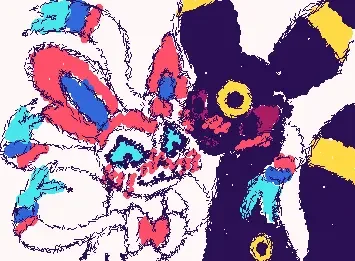 Sylveon x Umbreon