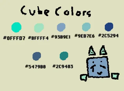 Cube Hex Colors!
