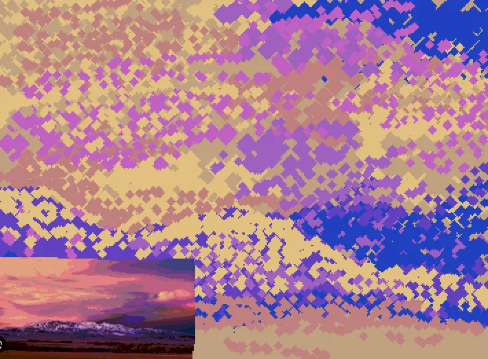crabby sunset