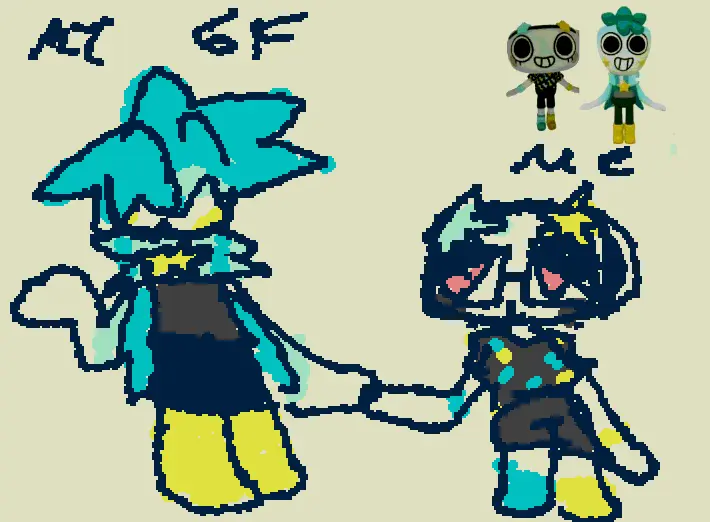 Moxymilly: hey look we r holding hands! Samm_samm77: mauh!