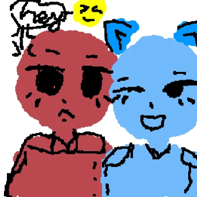 blue red and yellow