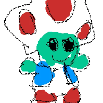 my best attempt at drawing toad