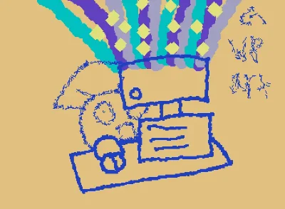 When you go on wiggly paint and see god-level art