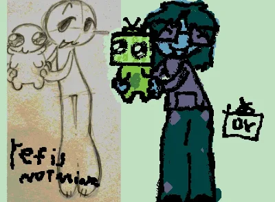 sona and oc art :D