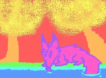 Using only colors ;-;