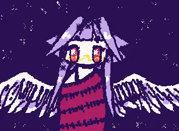 angel at night
