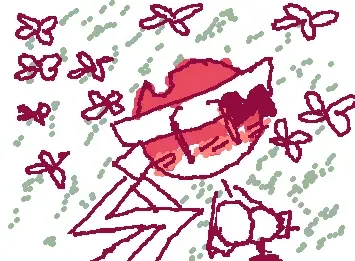 My OC, Ezrah, in a field of his favorite thing : Flowers <3