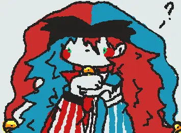 curious Jester ,'-',