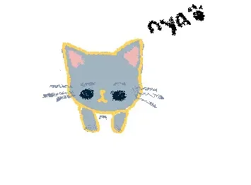 Widdle baby kitten T^T