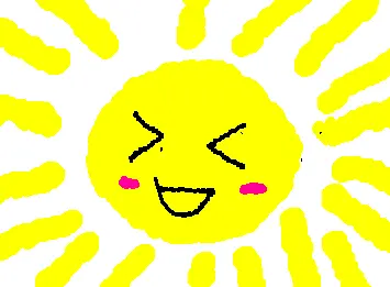 Funny sun